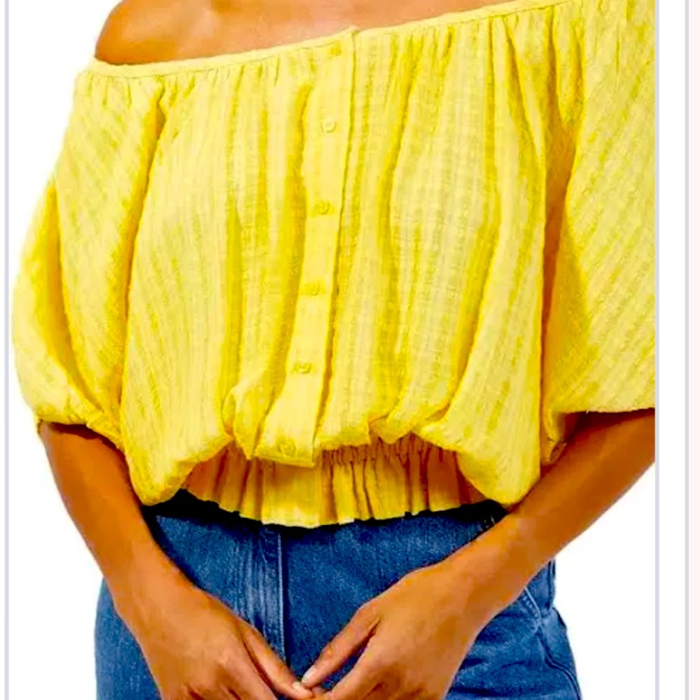 NWOT French Connection Off Shoulder Blouse